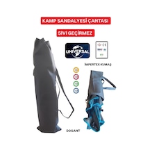 Dogant Akdeniz Kamp Sandalye Taşıma Saklama Çantası Kılıfı Gri