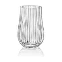 Bohemia Kristal Tulipa Jumbo Optikli 6’Lı Meşrubat Bardak Takımı