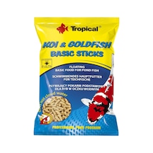 K-120 Koi Ve Japon Balığı Temel Çubuklar, Tekli Paket 1 X 1 L