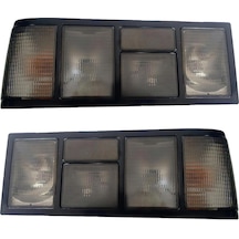 Tofaş Uyumlu Doğan Slx 95 Şahin Stop Lambası Füme Sağ Sol Duysuz Takım N11.20393