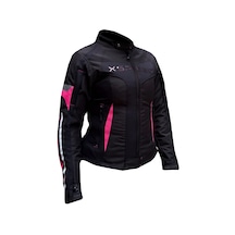 Xspeed Hera 4 Mevsimlik Korumalı Kadın Motosiklet Montu Pembe