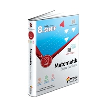 8. Sınıf Matematik Üç Adım Soru Bankası Aydın Yayınları