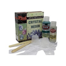 Rich Crystal Resin Transparan Şeffaf Kristal Reçine Set 195 Cc