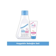 Hoşgeldin Bebeğim Paketi Yenidoğan Bebe Şampuanı 250 Ml + 50 Ml