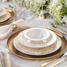 Schafer Tılsım Bloomfest Yemek Takımı 60 Parça-gold