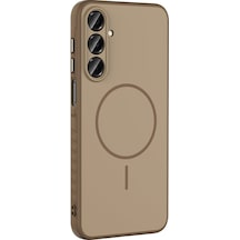 Galaxy A16 İçin Uyumlu M-safe Şarj Özellikli Elde Kaymaz Soft Renkli Kılıf