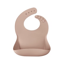 Oioi Basics Silikon Mama Önlüğü Bubble Beige Bej