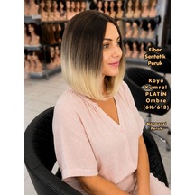 Koyu Kumral Platin Ombre