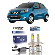 Nissan Micra K13 Kasa 2010-2017 Araca Özel H4 Led Xenon Sentinel