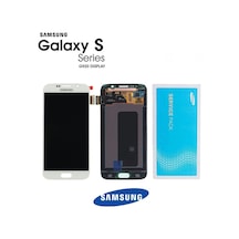 Samsung Uyumlu Galaxy S6 G920 Lcd Ekran Dokunmatik Beyaz Hk Servis