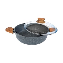 Marble Natura Granit Kısa Tencere 28 CM