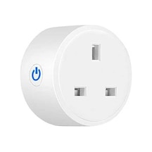 Novahub 16a Güçlü Ses Kontrolü Wifi Soket Enerji Monitörü, Akıllı Yaşam İçin İngiltere Fişi 16a