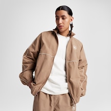 Converse Retro Windbreaker Erkek Kahverengi Ceket10026708 Bej