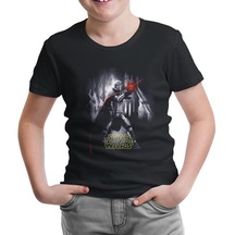 Star Wars - The Force Awakens 3 Siyah Çocuk Tshirt