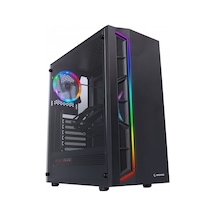 Rampage Bronze Victory 600W 80+ Mid Tower Bilgisayar Kasası Siyah