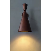 Mylights Retro Rustik Bakır Eskitme Patinalı Duvar Lamnbası Apl Eskitme