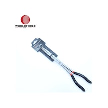 Worldforce 11432 13" 340 mm Mafsallı Uzun Buji Pensesi Halka Çene S2 Çelik Malzeme Profesyonel Alet
