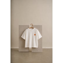 Oh La La Koala Güneş Nakışlı Çocuk T-shirt Beyaz