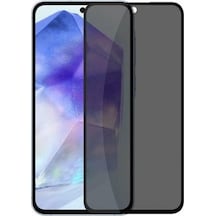 Logis Samsung Galaxy Uyumlu A35 Antistatik Tam Kaplayan Hayalet Ekran Koruyucu Cam