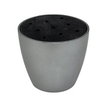 Cateksss 6 Cm Vazo Tablalı Ayarlı Ayak Krom - 35 Li Paket