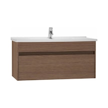 VitrA S50 100 Cm Lavabo Dolabı Koyu Meşe 54744 Meşe