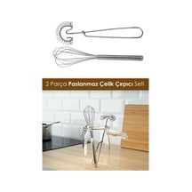 Pratik Idealisk Ikili Metal Çırpıcı Seti Metal Çırpıcı Seti Yumurta Sos Çırpma Çırpıcı Seti Paslan Diğer