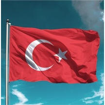 Türk Bayrağı 50x75 Cm Raşel Kumaş, Renkli, Diğer