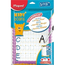 Maped Yazı Tahtası Kıddy Board Çoçuk Esnek Ve Transparan Kit Çok Renkli
