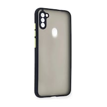 Samsung Galaxy A11 Kılıf Montreal Silikon Kapak - Lacivert