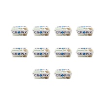 Cropix Tahta Ahşap Bambu Doğal Çay Kahve Karıştırıcı Çubuk Kaşık - 10.5 Cm. - 400 Adetlik 10 Paket Ahşap