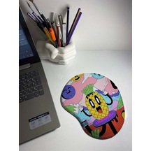 Dansçı Ananas Bilek Destekli Mouse Pad Mousepad