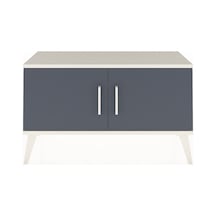 Arges Şifonyer 2 Raflı 2 Kapaklı 88x30x48 Aytaşı-antrasit/aytaşı Antrasit/aytaşı