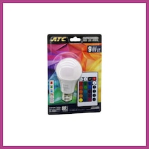 Gees Global Atc 9w Kumandalı Beyaz+rgb Led Ampul 1 Adet Gbzs