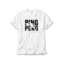 Ping Pong Actor Beyaz Tişört Beyaz
