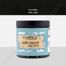 Cadence Very Chalky Mobilya Boyası 500 Ml. Ch30 Siyah