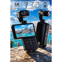 Mioji Pocket 3 5k 30FPS 48MP 3 Eksenli Gimbal Kamera