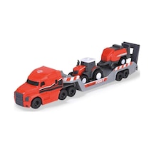 Dickie Toys Massey Ferguson Mikro Çiftlik Kamyonu Traktör Ve Römorklu 203735004