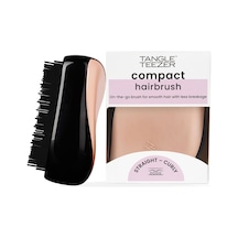 Tangle Teezer Compact Styler Rose Gold Black Saç Fırçası -seyahat Ve Çanta Boy Tarak