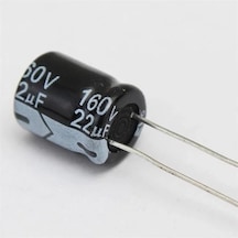 22µf 160v Elektrolitik Kondansatör Yüksek Voltaj Dayanımlı