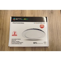 15w Yuvarlak Panel Led Armatür Günışığı 3000k Etaled Günışığı