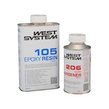 West System 105/206 Standart Yavaş Epoxy Reçine A Pack 1.2 KG