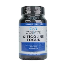 Zade Vital Citicoline Focus Takviye Edici Gıda 60 Kapsül