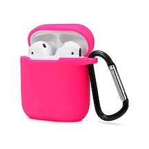 Newface - 949 - Airpods 2 2.nesil Sert Silikon Kılıf - Edntrend - - Pembe