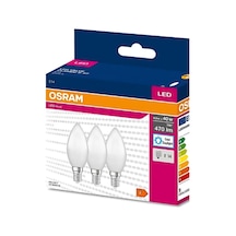 Osram Ledvalue 75w 60w 3 Lü Led Mum Ampul Beyaz - 6500k E14