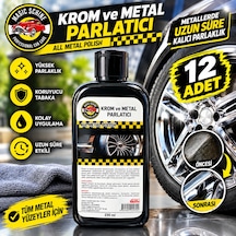 12'li Krom Ve Metal Parlatıcı 230 Ml