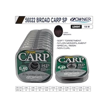 Owner 56022 Mm Broad Carp Sp 100m Brown Misina 0,30