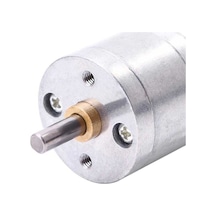 Robotistan 12V 25Mm 12 Rpm Redüktörlü Dc Motor