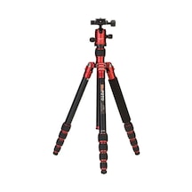 Benro Mefoto A1350Q1R Roadtrip Aluminum Travel Tripod Kit (Red)