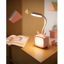 Astraltech Kablosuz Şarjlı Led Gece Lambası 8 Led Çok Renkli