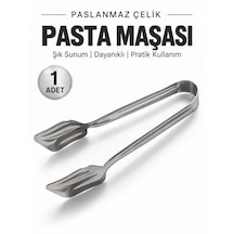 Beylini Paslanmaz Çelik Pasta Maşası Kek Börek Kurabiye Servis Maşası Tatlı Sunum Maşası Mutfak Servis Aparatı